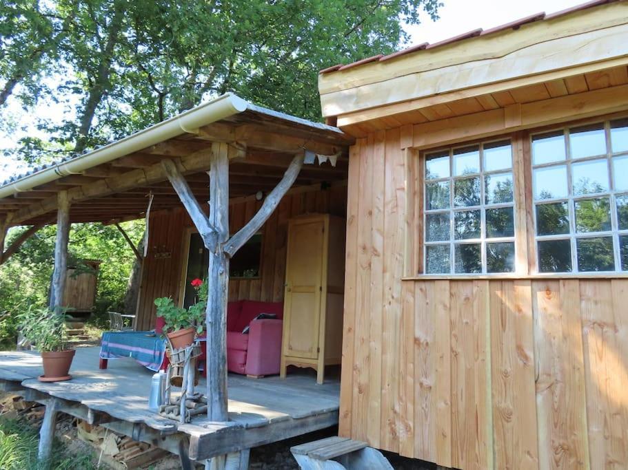 Cosy Cabane Montbrun-Bocage Extérieur photo