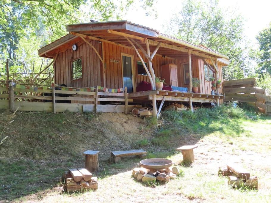 Cosy Cabane Montbrun-Bocage Extérieur photo
