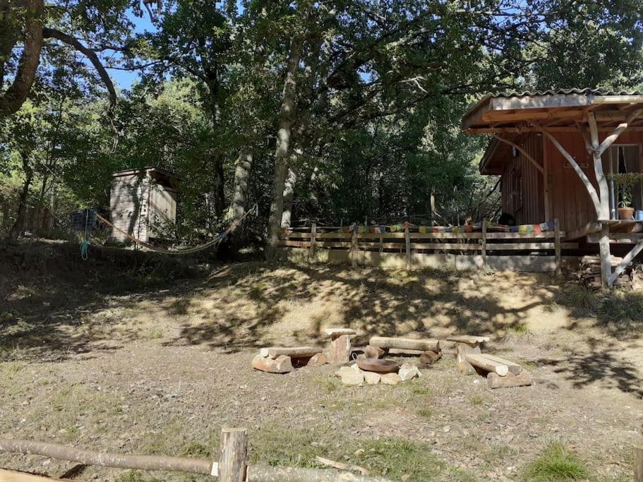 Cosy Cabane Montbrun-Bocage Extérieur photo